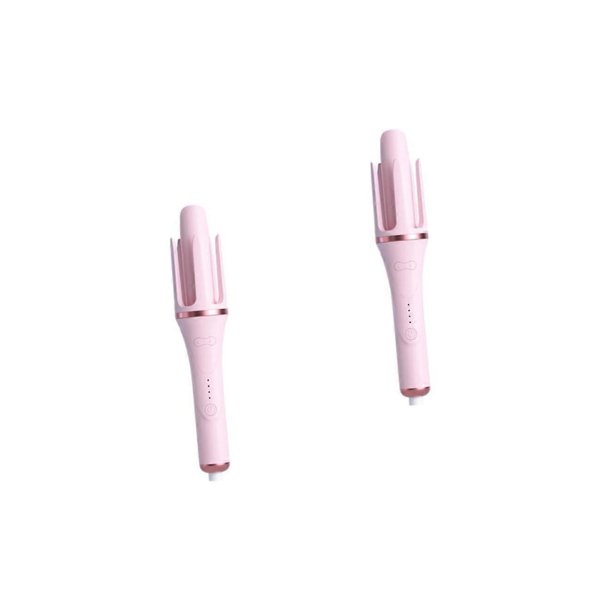 Rizador automático con ajuste de temperatura para peinar fácilmente todo tipo de cabello en casa.
