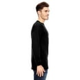 thumbnail image 3 of Bayside BA6100 Adult 6.1 oz., 100% Cotton Long Sleeve T-Shirt, 3 of 3