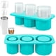 thumbnail image 1 of Ice Cube Tray For Stanley, Large Silicone Cup Ice Mold For Stanley Quencher 20-30-40oz Tumblers, Ice Cube Tray With Lid, Reusable Ice Cubes Moulds For, 1 of 5