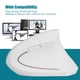 thumbnail image 4 of Ratón Vertical Ergonómico ANGGREK Inalámbrico para Juegos 24 GHz Control de alta Precisión 800 1200 1600 DPI, 4 of 8