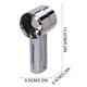thumbnail image 3 of News Electroplating Handheld Spray Small Fan USB Charging Portable Desktop Silent Big Wind Outdoor Fan, 3 of 7