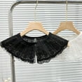 thumbnail image 5 of Lace Floral Collar Elegant Sweet Girls Blouse Collar Detachable for Lady Delicate Embroidery Collar Floral Pattern, 5 of 9