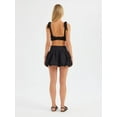 thumbnail image 4 of Sweetheart Neck Crop Top with a Tie Up Detail, 4 of 5