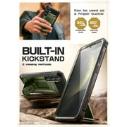 SUPCASE for Samsung Galaxy S25+ Plus Case with Stand, [Unicorn Beetle Pro] [2 Front Frames] [Built-in Screen Protector & Belt-Clip] Military-Grade Protection Phone Case for Galaxy S25+ Plus, Guldan