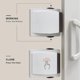 thumbnail image 3 of Sliding Glass Door Child Lock - Okefan 2 Pack Baby Safety Slide Window Locks For Kids Proof Patio Closet Doors No Drilling Tools Needed (brown), 3 of 4