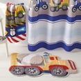 thumbnail image 4 of Dream Factory Trains Trucks Embroidery Contemporary Bath Rug, Cotton, Yellow, 20" x 30", 1 Piece, 4 of 4