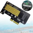 thumbnail image 1 of Tarjeta De Expansion Adaptador M.2 NVME a PCIe 3.0 X4 Tarjeta de expansión M.2 de 32 Gbps para SSD de tamaño 2230-2280, 1 of 9