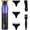 Purple, variant on Professional Hair Clipper for Men,Cordless T-Blade Hair Clipper Barber Trimmer, Zero-Gap Beard Trimmer with LED Display (Purple)