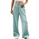 thumbnail image 1 of Pantalones de Mujer Pantalones Casuales Cordón de Cintura Larga con Bolsillo, Poliéster Todas las Estaciones de Ocio, 1 of 8