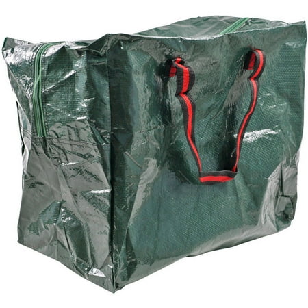 Stalwart Woven Zipper Storage Tote Bag