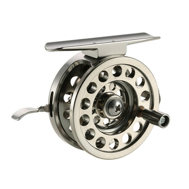 Fly Fishing Reel Right Handed Aluminum Alloy Smooth Rock Ice