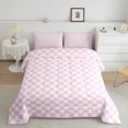 thumbnail image 1 of Erosebridal Plaid Buffalo Bedding King Comforter Set, Checkered Down Comforter, Rectangle Room Decor, Reversible 3-Piece, 1 of 8