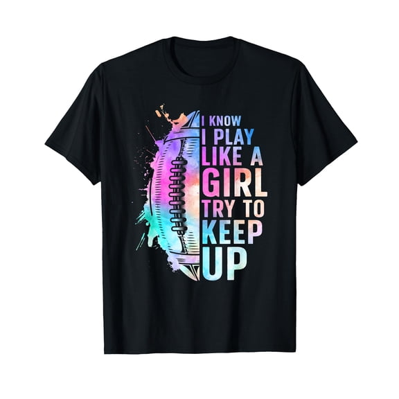 Cool Football For Women Girls Football Player Coach Sports T-Shirt