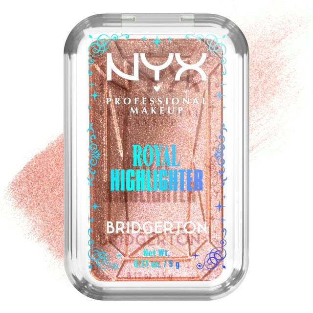 NYX Professional Makeup Bridgerton Royal Highlighter Iridescent Peach