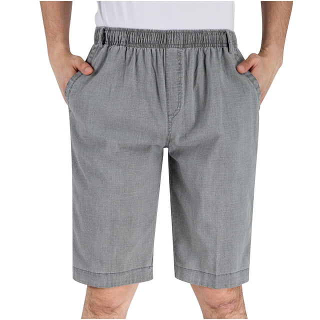 Birdeem Mens Lightweight Shorts Casual Short Short Pants Elastic Waist Drawstring Comfy Shorts