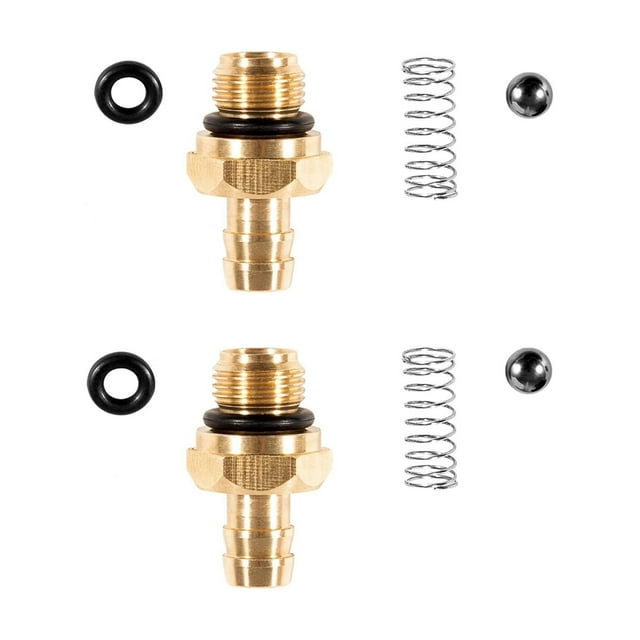 TAPDRA Trousse d'Injecteur pour Laveuse à Pression pour Stratton Homelite Ryobi Husky FALP Himore Pompes Laiton Cuivre Caoutchouc