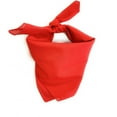 thumbnail image 1 of Lot de 8 Foulards Châles en Polyester Doux Balec (Rouge Uni), 1 of 2
