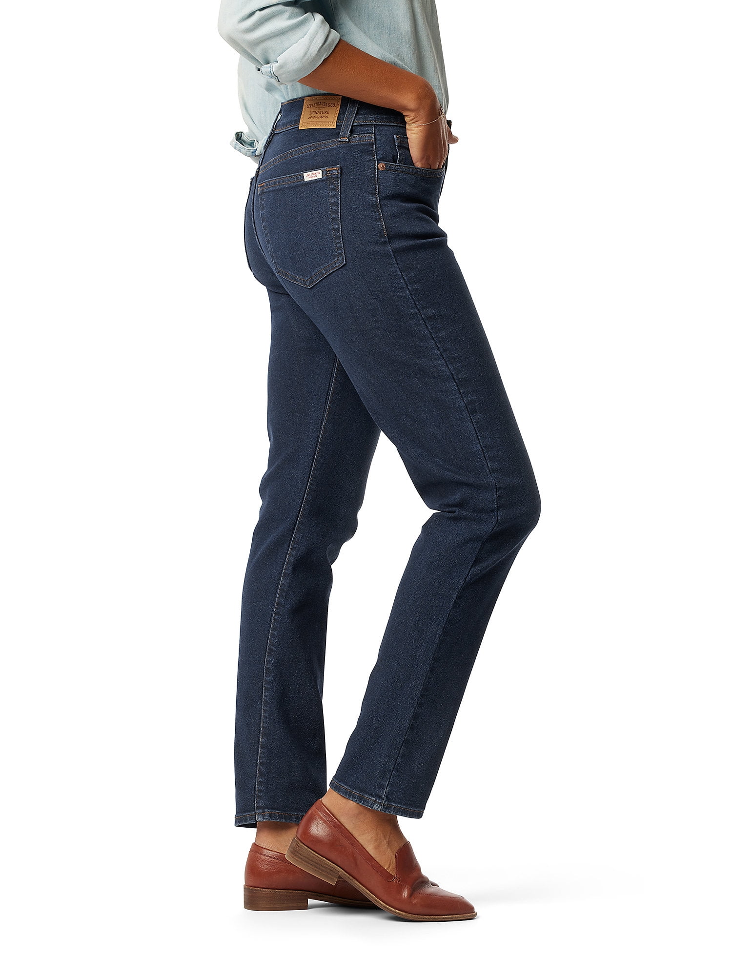 Levi Strauss Signature Women's Heritage Original Slim Jeans, Sizes 0-14