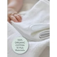 thumbnail image 2 of Honest Baby Clothing Baby Boy or Girl Gender Neutral Organic Cotton Washcloth Gift Set, 10 Pack (One Size), 2 of 6