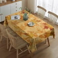 thumbnail image 2 of Thanksgiving Day Table Cover Wrinkle Resistant Washable Tablecolths Table Covers Welcome Fall Pumpkin Harvest Table Cloths for Dining Kitchen Restaurant Birthday Rectangle,60x84inch, 2 of 5