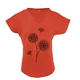 thumbnail image 3 of Pompotops Mode T-shirt à Manches Courtes Imprimé Col Rond Ample pour Femmes, 3 of 6