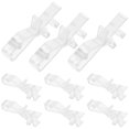 thumbnail image 2 of Miangastore 20Pcs Vertical Blind Clips POM Grip Prevention Rectangular Indoor Use, 2 of 9