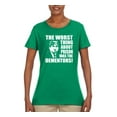 thumbnail image 2 of Wild Bobby, Office Prison Mike Dementors Michael Scott, Pop Culture, Women Graphic Tee, Kelly, X-Large, 2 of 4