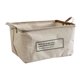 thumbnail image 1 of 1 cesta plegable de lino para guardar juguetes para niños (beige), 1 of 7