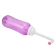 thumbnail image 3 of Bidet Portable Portable, Fort Récipient de Lavage Vaginal de Résistance au Vieillissement Apaiser le Vagin Réutilisable Bidet Portable pour la Maison Tête Droite Bleue 500ml, Coude Bleu 500ml, Droite Violette, 3 of 8
