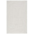 thumbnail image 2 of SAFAVIEH Braided Gino Distressed Machine Washable Reversible Area Rug, Ivory/Light Grey, 3' x 5', 2 of 13