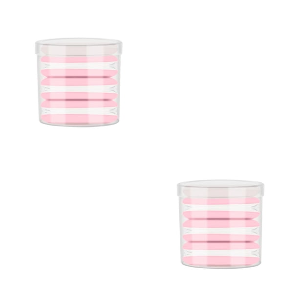 Seitruly Juego de almohadillas de maquillaje para base de cojín de polvo facial cosmético sin látex de 7 piezas seis 2piezas