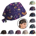 thumbnail image 2 of Gorro quirúrgico estampado navideño, gorro antipolvo para laboratorio, Clínica de mascotas, clínica Dental, salón de belleza, Spa, enfermera, 2 of 4