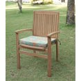 thumbnail image 4 of Vargottam Printed Indoor/Outdoor Chair Pads Non Slip Dining Chair CushionSquareShapedDining Chair Pad With String Ties Machine Washable & Home Decor Cushion- Set Of 2-Aquamarine Green, 4 of 8