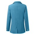 thumbnail image 3 of Vedolay Suit Jackets for Women Casual Long Sleeve Open Front Lapel Collar Blazer Jacket,Navy L, 3 of 4