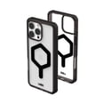 thumbnail image 1 of UAG iPhone 16 Pro Max Case 6.9" Plyo - Compatible with MagSafe Charging Rugged Slim Anti-Yellowing Transparent Clear Shockproof MIL-STD Protective Cover, Black/Black, 1 of 11