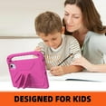 thumbnail image 6 of KOMI Suitable for Lenovo Tab M11 Protective case 11 inches (TB330FU/TB330XU), Children's EVA Shock Absorber Suitable for Lenovo M11, with Vertical Tablet Protective case, (Rose), 6 of 7