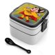 thumbnail image 1 of Mighty Mouse: Las Nuevas Aventuras Fiambrera de Doble Capa, Contenedor de Almuerzo Portátil Apilable, Almacenamiento de Alimentos Hermético a Prueba de Fugas, 1000ml, 1 of 6