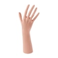 thumbnail image 2 of Mannequin Hand Jewelry Display Player Multifuncional Anillos livianos Pantall Stand Entrenamiento de arte de uñas para mesa de exhibición, 2 of 8