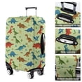 thumbnail image 5 of Rainbow Dinosaurs Tiny Plants Luggage Cover Fashion Suitcase Cover Baggage Covers Fit 25-28 Inch Luggage (Go Travel), 5 of 5