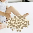 thumbnail image 3 of segolike 100Pcs Small Wood Blocks Educational Learning Toy for Preschool Kids Toddler, 3 of 9