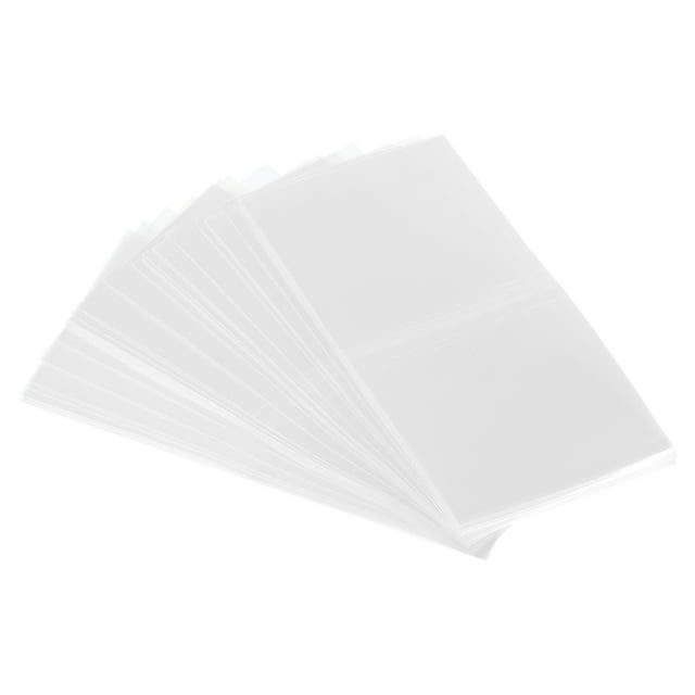 Unique Bargains Bandes de Rétraction Perforées en PVC 122x60mm 2.95 à 2.99 Po Dia Transparentes Lot de 400