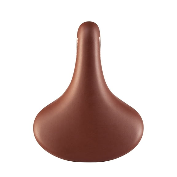 ROCKBROS Bike Saddle Vintage Comfortable  Shork-aborbing Double Spring Microfiber Leather Water-tight Cushion Retro Wide Cycling Saddles