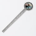 thumbnail image 2 of Yak Book Lovers' Delight: Vintage Silver Lace-Edged Bookmark - a Must-Have Book Accessory for Reading Enthusiasts, 2 of 5