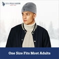 thumbnail image 5 of U.S. Polo Assn. Men's 2-Pack Fleece Lined Logo Beanies, 5 of 7