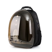 Pet Travel Carrier Backpack Space  Pet Backpack Dog Backpack Carrier Cat Carrier Backpack Large Capacity Pet Travel Carrier Bubble Bag For Small Dogs And CatsBrown Black