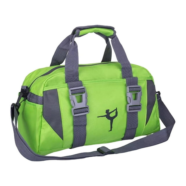 Bolsa de deporte, bandolera, neceser, para adultos, moderna, con correa ajustable. Verde