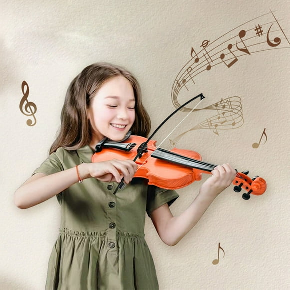 B Introductory Violin For Kids, Simulated Musical Toy With Authentic Feel, Encourages Rhythm And Coordination Development