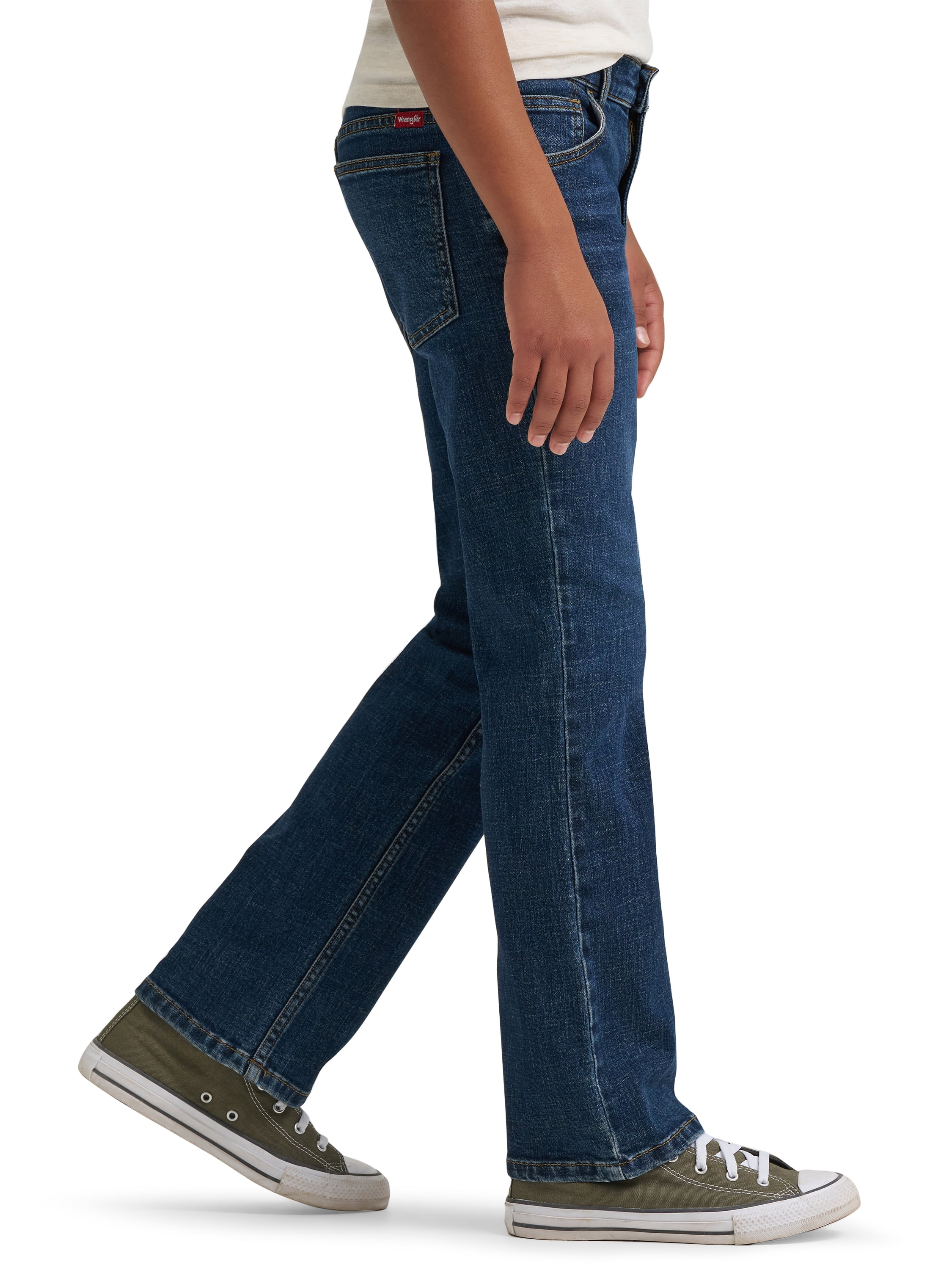 Wrangler Boys Bootcut Denim Jeans, Sizes 4-16 & Husky