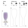 thumbnail image 4 of Tangle Teezer | El mini cepillo desenredante h&uacute;medo para cabello h&uacute;medo y seco, perfecto para ni&ntilde;os y viajes, elimina nudos y reduce la rotura, hoja de glicina, 4 of 9