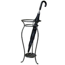 Pangaea Home and Garden OS-FM-C4269-K Iron Umbrella Stand - Black